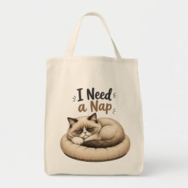 Ich brauche ein Nickerchen • Kuschelkatze Tragetasche