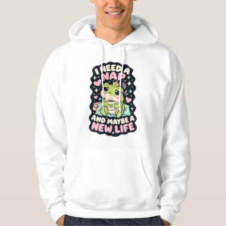 Ich brauche ein Nickerchen und vielleicht einen ne Hoodie