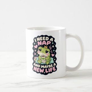 Ich brauche ein Nickerchen und vielleicht einen ne Kaffeetasse