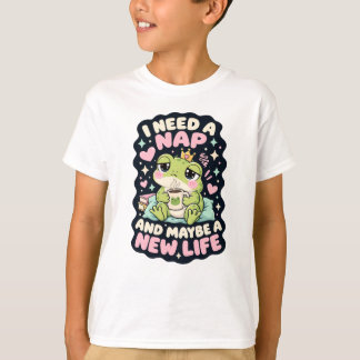 Ich brauche ein Nickerchen und vielleicht einen ne T-Shirt