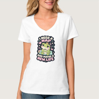 Ich brauche ein Nickerchen und vielleicht einen ne T-Shirt