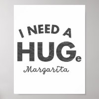 Ich brauche ein riesiges Margarita Shirt Funny Cin