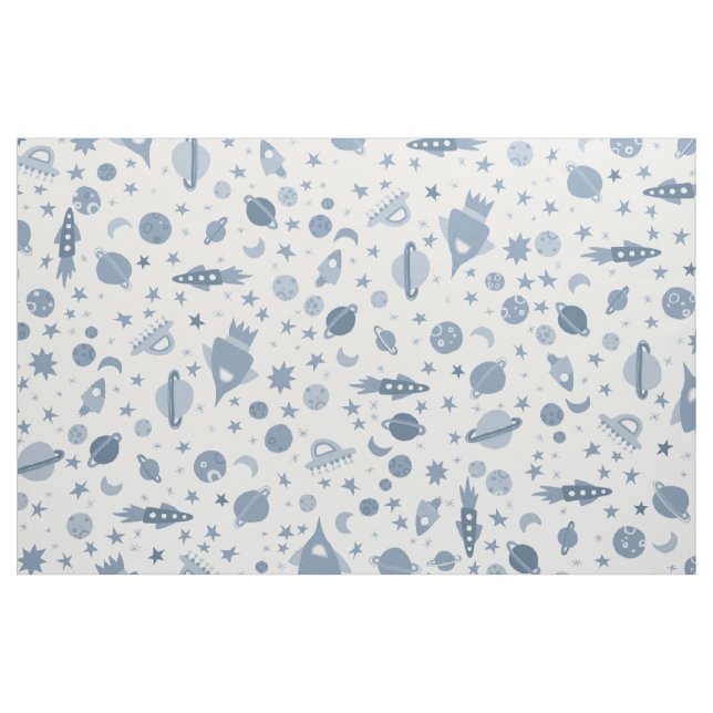 Ich brauche ein Universum-UFO Muster Stoff (Yard (91,4 cm))