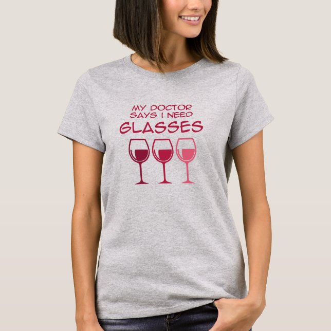 Ich brauche eine Brille T-Shirt (Vorderseite)