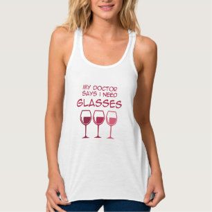 Ich brauche eine Brille Tank Top