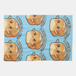 Ich brauche eine Umarmung — Kawaii Brot Geschirrtuch