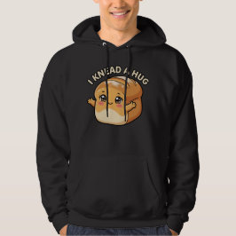 Ich brauche eine Umarmung — Kawaii Brot Hoodie