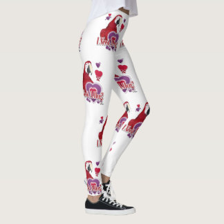 Ich brauche einen armseligen Papagei mit Herz Leggings
