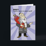 Ich brauche einen Grund? Feiertagskarte<br><div class="desc">Schicken Sie Ihre Freunde und Familie Hanukkah Grüße mit den weisen Märchen von Rabbi Moshe.</div>