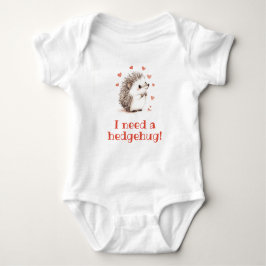Ich brauche einen Hedgehug!, Unisex Igel! Baby Strampler