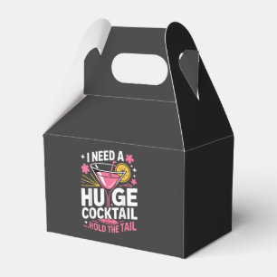 Ich brauche einen riesigen Cocktail Lustig Geschenkschachtel