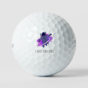 'Ich brauche etwas Platz' Lustiges Verspieltes Ast Golfball