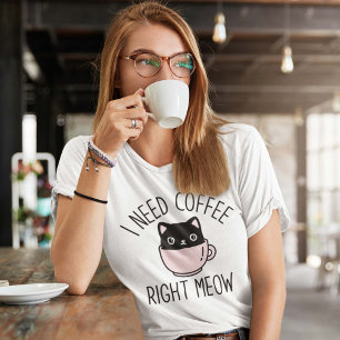Ich brauche gleich Kaffee T-Shirt
