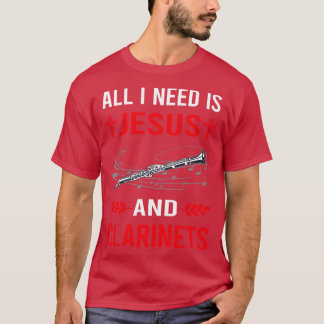 Ich brauche Jesus und Klarheit T-Shirt