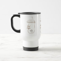 Ich brauche Kaffee Cute Doodle Tasse