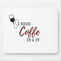 ICH BRAUCHE KAFFEE IN A IV