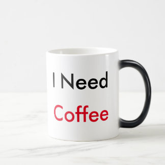 "Ich brauche Kaffee" Tasse