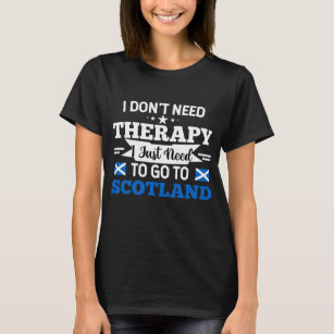 Ich brauche keine Therapie, die ich nur nach Schot T-Shirt