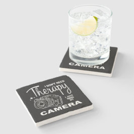 Ich brauche keine Therapie Fotografie Stone Unters Steinuntersetzer