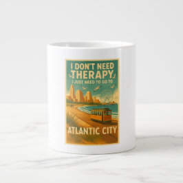 Ich brauche keine Therapie, ich brauche nur Atlant Jumbo-Tasse
