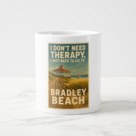 Ich brauche keine Therapie, ich brauche nur Bradle Jumbo-Tasse
