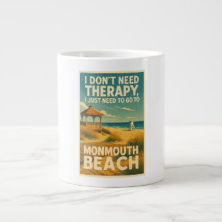Ich brauche keine Therapie, ich brauche nur Monmou Jumbo-Tasse