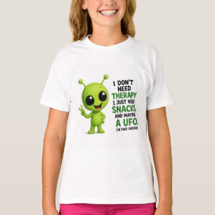 Ich brauche keine Therapie, ich brauche Snacks Ali T-Shirt