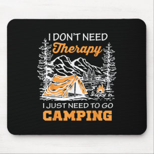 Ich brauche keine Therapie, ich muss einfach nur c Mousepad