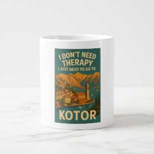 Ich brauche keine Therapie, ich muss nur nach Koto Jumbo-Tasse