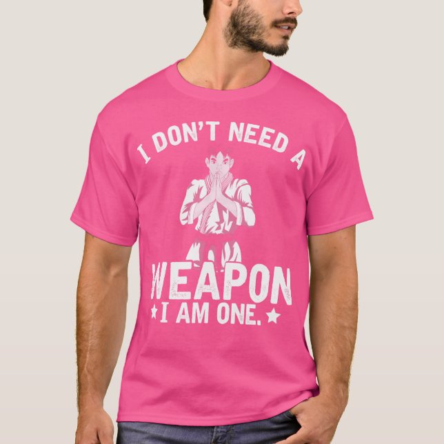 Ich brauche keine Waffe, ich bin ein Geschenk für  T-Shirt (Vorderseite)