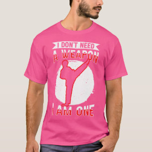Ich brauche keine Waffe, ich bin ein lustiger Desi T-Shirt