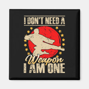 Ich brauche keine Waffe, ich bin eine lustige Gesc Magnet