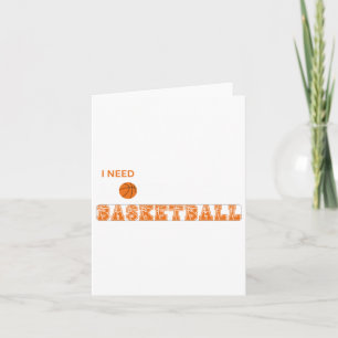 Ich brauche mehr Basketball Karte