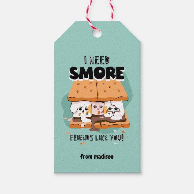 Ich brauche mehr Freunde wie Sie Klassenzimmer Val Geschenkanhänger (Vorderseite)