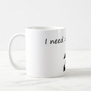 Ich brauche mehr Platz - ein lustiger Astronaut Kaffeetasse