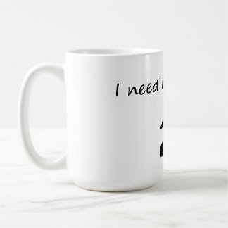 Ich brauche mehr Platz - ein lustiger Astronaut Kaffeetasse