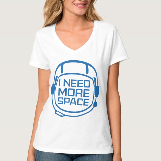 Ich brauche mehr Platz T-Shirt (Vorderseite)