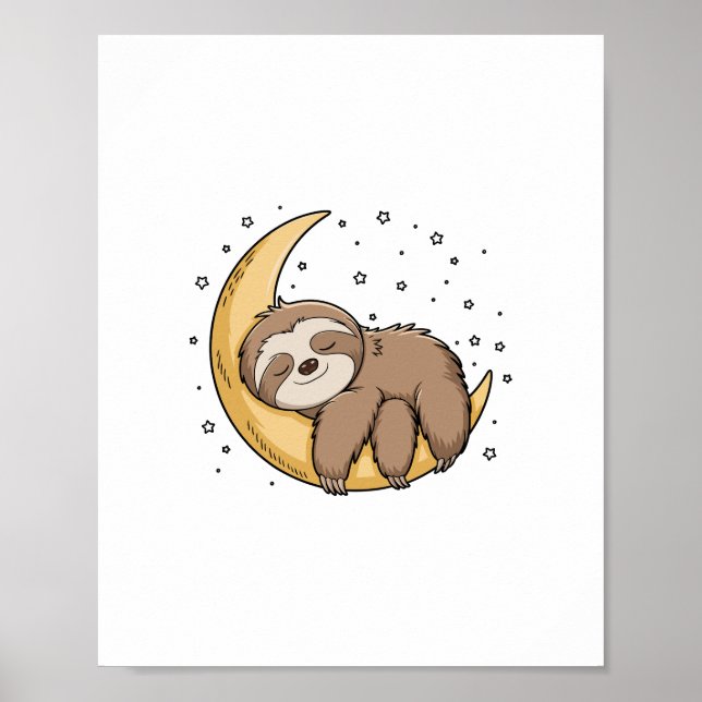 Ich brauche mehr Schlaf Poster (Vorne)