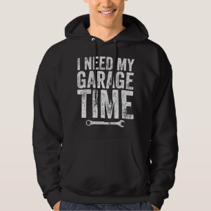 Ich brauche meine Garage-Zeit - Sonnenschutz Hoodie