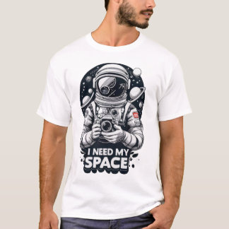 "Ich brauche meinen Raum" Grafik T-Shirt