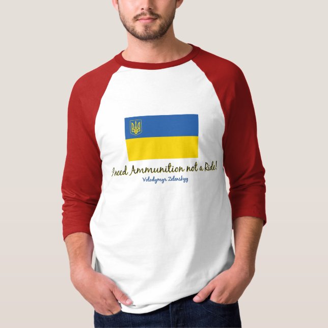 Ich brauche Munition KEINE Fahrt T-Shirt (Vorderseite)
