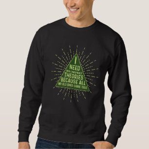 Ich brauche neue Verschwörungstheorien, alle meine Sweatshirt
