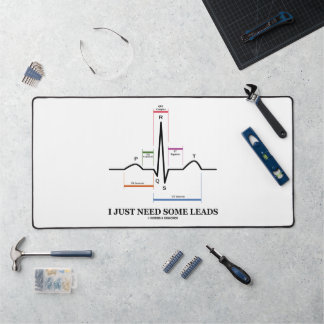 Ich brauche nur ein paar führende EKG EKG Medical  Schreibtischunterlage