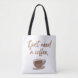 'Ich brauche nur einen Kaffee' Minimalist