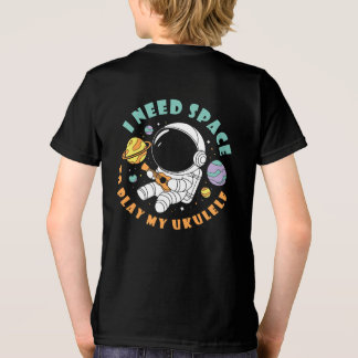Ich brauche Platz, um meinen Ukulele Astronauten-P Tri-Blend Shirt