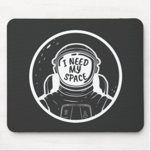 ICH BRAUCHE RAUM MOUSEPAD
