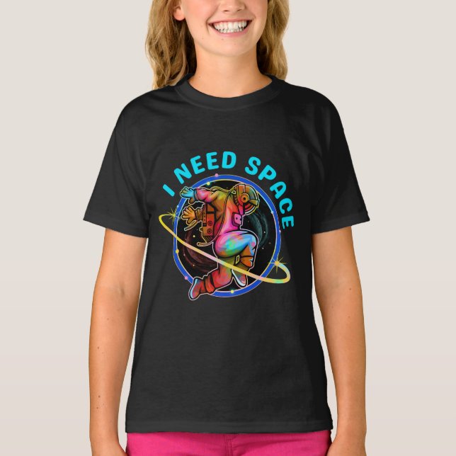 ICH BRAUCHE RAUM T-Shirt (Vorderseite)