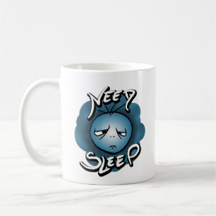 Ich brauche Schlaf - Schlafstimmung Kaffeetasse