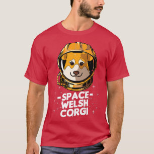 Ich brauche Space Funny Pembroke Corgi Space Anzug T-Shirt