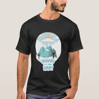 Ich brauche Urlaub Liebe Natur Abenteuer Reise fin T-Shirt